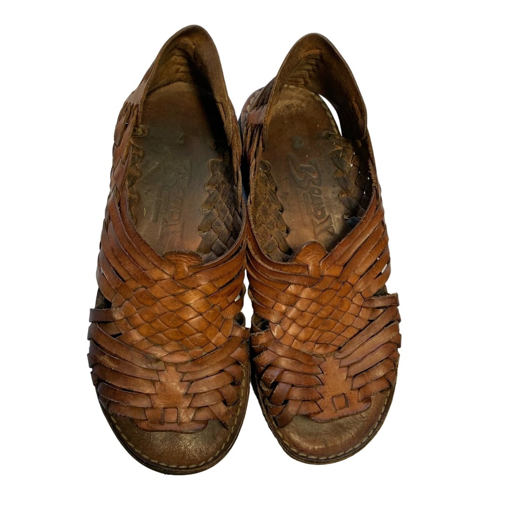 Brand X Women’s Huarache Mexican Leather Sandals Size 7